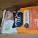 WORLD'S BEST CAT LITTER Low Tracking & Dust Control Multiple Cat Unscented 32-Pounds - Natural Ingredients, Quick Clumping, Flushable & Made in USA - Long-Lasting Odor Control & Easy Scooping