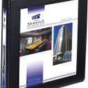 Avery Heavy-Duty Framed View 3-Ring Binder, 1" EZD Rings, 1 Black Binder (68054)