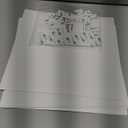 Sosation 6 Pcs Square Plastic Flat Blank Plate Wall Hole Cover Ceiling Cover Plate with 48 Pcs Double Faced Adhesive Tape for Ceilings or Wall (12 Inch)