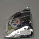 Transformers NFL Pittsburgh Steelers Steelsmash 5.5-Inch Action Figure Changes from Robot to Helmet, Football Toys for Ages 8+