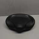 Noseless Bike Seat Cushion for Men & Women - Extra Padding & Comfort Wide Bicycle Seat, Oversized Comfortable Saddle for Peloton Bikes, Exercise Bikes, Electric Bikes, Cruiser Bikes (Black)