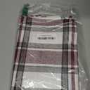 CARRIE HOME Red Tartan Christmas Plaid Pillow Covers 20x20 Set of 2 Farmhouse Buffalo Plaid Red Striped Throw Pillow Cover for Living Room Couch Sofa