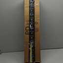 rabbitgoo Window Privacy Film Frosted Glass Film Removable Vinyl Door Coverings UV Blocking Decorative Static Cling Non-Adhesive Window Clings Sticker for Home Decor, 17.5 x 78.7 Inches (Pure Wave)