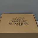 Sunshine Gifts for Women - Hello Sunshine Gift Sunflower Box for Women Best Friends - Thinking of You Self Care Get Well Soon Gift Baskets for Woman -Care Package Birthday Gift Boxes for Female, Mom