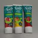 Tom's of Maine Anticavity Kids Natural Toothpaste Variety Pack, Strawberry, Orange Mango, Watermelon Flavors, Kids Toothpaste with Fluoride, Safe for Ages 2 and Up, 5.1 oz (Pack of 3)