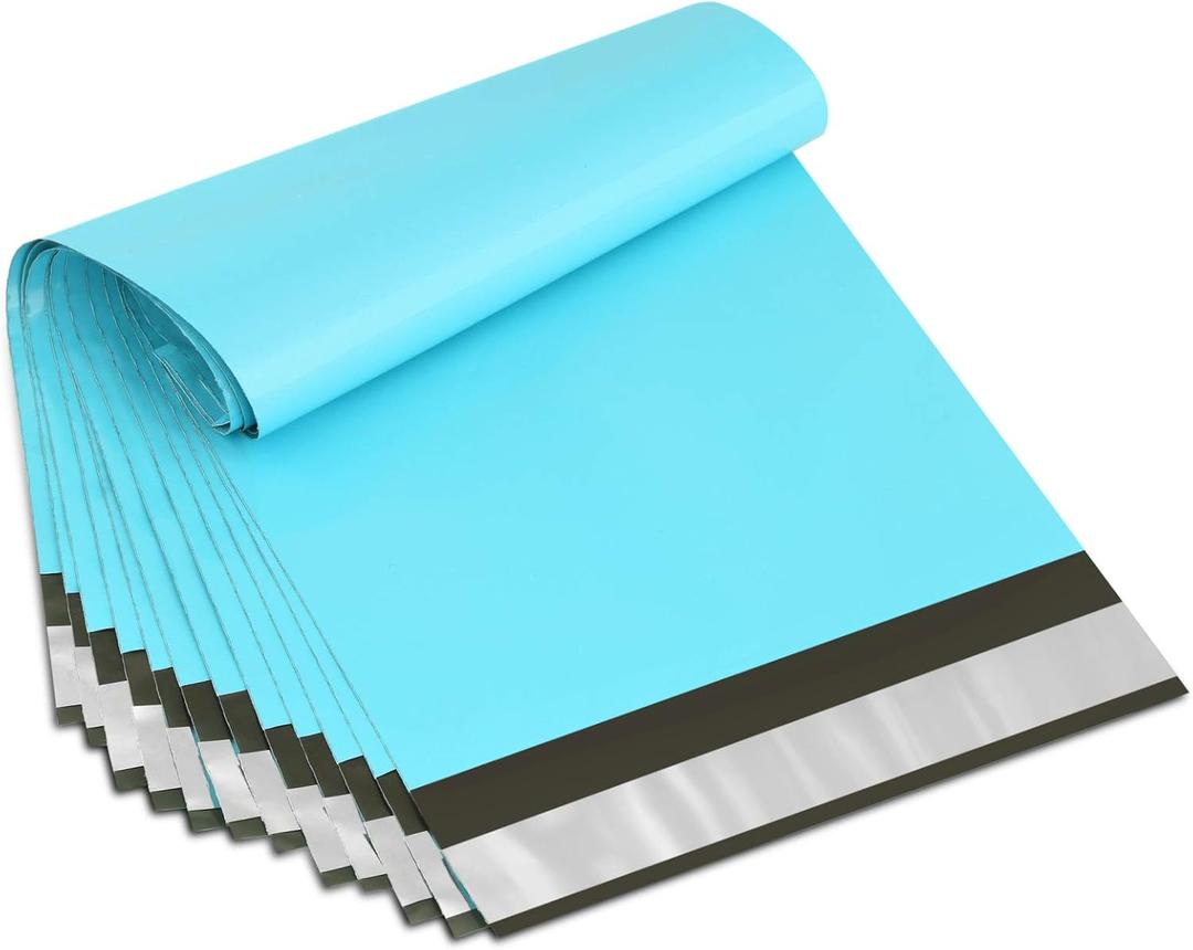 UCGOU Poly Mailers 6x9 Inch Teal 200 Pack Mini #1 Shipping Bags Strong Mailing Envelopes Thick Self Seal Adhesive Waterproof and Tear Proof Boutique Postal Small Business for Jewelry and More