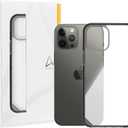 ARMOR Signature Case for iPhone 12 Pro Max, Crystal Grey with Grey Tape