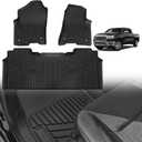 TripleAliners Truck Mat Compatible with 2019-2026 RAM 1500 Crew Cab Accessories, Floor Mats Heavy Duty Custom Fit All Weather Protection TPE Pickup Liner, Not for Classic