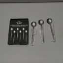 6.7 Inches Coffee Spoons Set, 6 Pieces Stainless Steel 18/10 Iced Tea Spoon,Long Handle Coffee Stirring Spoons,Durable Teaspoons,Dishwasher Safe Tea Spoon For Dessert