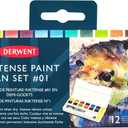 Derwent Inktense Paint 12 Pan Palette #1