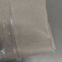 Faux Linen Oval Tablecloth Farmhouse Waterproof Neutral Table Cloth Washable Table Cover for Indoor Outdoor Home Kitchen Dinning Room Banquet 60 x 84 Inch