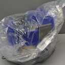 Jungle Gym Kingdom Toddler Swing - Heavy Duty, High Back, Full Bucket Baby Swing Seat with Coated Chains for Outdoor Use - Fully Assembled - Blue