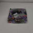 Halloween Wreaths for Front Door,24 Inch Witch Wreath with Hat Witches Legs Pumpkin, for Door,Porch,Window,Indoor and Outdoor Halloween Decoration (Purple)