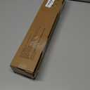 KAMANINA Curtain Rods No Drilling for Windows 32 to 86 Inches, 5/8 Inch Adjustable Renter Friendly Curain Rod with 3M Adhesive Brackets without Drilling, Black