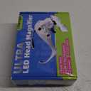 Rechargeable Head Magnifier with 4 LED Lights and 5 Lenses  Hands-Free Magnifying Headset for Close Work, Jewelry, Crafts, Eyelash Extensions, Magnifying Glasses Alternative