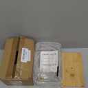 Dryer Sheet Holder with Lid, Clear Dryer Sheet Container, Dryer Sheet Dispenser with 4 Labels, Laundry Sheet Holder for Laundry Room and Organization