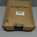 Snuggle Sac Ultra Soft Throw Blanket for Couch, Cozy Knitted Blankets, Fuzzy Knit Throws for Sofa, Bed, Home Decor, Houndstooth Red 50"x60"