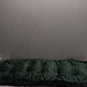 Bench Cushions for Indoor Furniture 42x16 in Velvet Kitchen Dining Piano Window Seat Cushion, Tufted Patio Porch Swing Thicken Bench Pad Memory Foam for Christmas Home Decor(Dark Green)