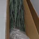 4ft Onion Grass, Artificial Plant and Greenery, Fake Floor Plants Indoor Outdoor, 48in Faux Horsetail Reed Grass with 10 Pink Flower Crowns, Potted, House Decorative