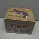 New Cordless Table/Desk Lamp, 8000mAh Rechargeable Battery Operated,Double Luminescence Dimming for Restaurant/Bedroom/Bars/Outdoor Party/Camping/Coffee Shop Night Light (Dark & Light Brown 1PACK)