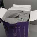 C CUSHION LAB Patented Pressure Relief Seat Cushion for Long Sitting Hours on Office/Home Chair, Car, Wheelchair - Extra-Dense Memory Foam for Hip, Tailbone, Coccyx, Sciatica - Light Grey (Gray)