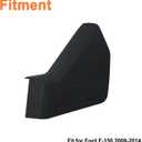 Front Left Driver Seat Trim Cover Panel & Seat Switch Housing Panel Bezel(2PCS). Fit for Ford F-150 2009-2014. Replaces Part #9L3Z-1661693-CA,9L3Z-14A706-NA(Black).