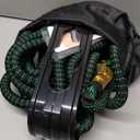 100 ft Expandable Garden Hose - All New 2026 Retractable Water Hose with 3/4" Solid Brass Fittings, Extra Strength Fabric - Flexible Expanding Hose with 10 Pattern Spray Nozzle