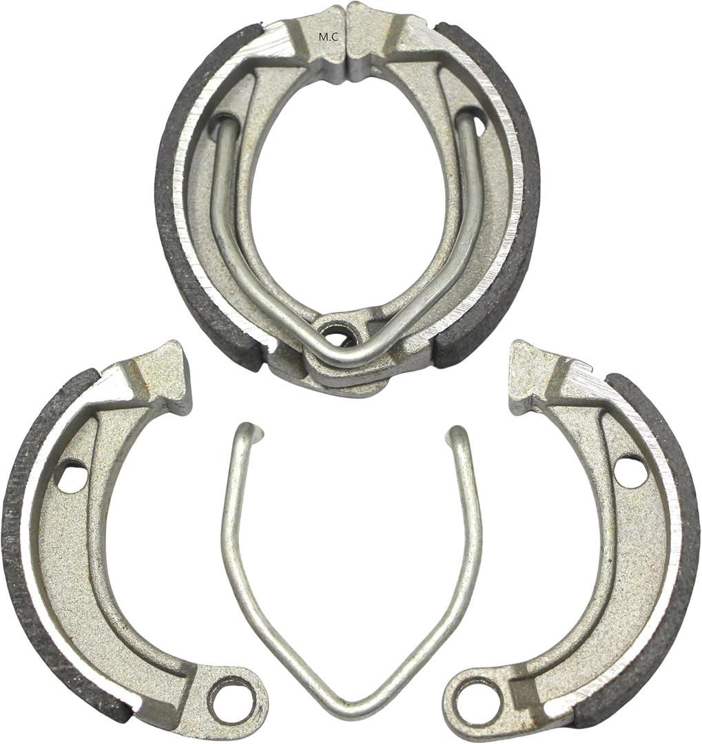 Front Brake Shoes for Polaris Sportsman 90 110 Outlaw 110 2001 2002 2003 2004 2005 2006 2007 2008 2009 2010 2011 2012 2013 2014 2015 2016 2017 2018 2019 2020 2021 2022 2023 2024 Brakes Drum 338 MC0271