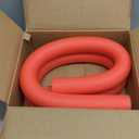 Floating Pool Noodles Foam Tube, Thick Noodles for Floating in The Swimming Pool, Assorted Colors, 52 Inches Long (Red)