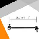 K750795 (Set of 2) Front Stabilizer Bar End Link Kit Compatible for 2017-2023 Je-ep Compass 2015-2023 Renegade,2016-2023 Fi-at 500X