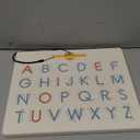 GAMENOTE Double Sided Magnetic Letter Board - 2 in 1 Alphabet Magnets Tracing Board for Toddlers ABC Letters Uppercase & Lowercase Practicing Learning Education Toys