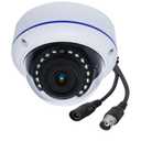 5MP 4MP 180 Degree Wide Angle Dome Security Camera HD-TVI/CVI/AHD/960H Analog 4 in 1 Super Hybrid HD CCTV Surveillance 1.7mm Fisheye Lens Outdoor/Indoor IR Day&Night Vision Home Cam