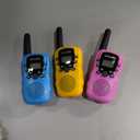 Walkie Talkies for Kids Toys Valentines Day Gifts for Kid Boys Girls 4-6, 3 Miles Range Walkie Talkie to Camping, Outdoor, 4 Year Old Girl Birthday Gifts for 3 4 5 6 7 8 9 Year Old Boy Girl Gifts (Blue&Pink&Yellow)