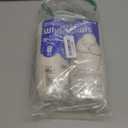 ESSENTIAL Paper Ice Cream Cups, 50pcs 8oz Disposable Dessert Bowls for Hot or Cold Food, Lids Not Included, Paper Snack Containers for Sundae, Frozen Yogurt, Soup (White)