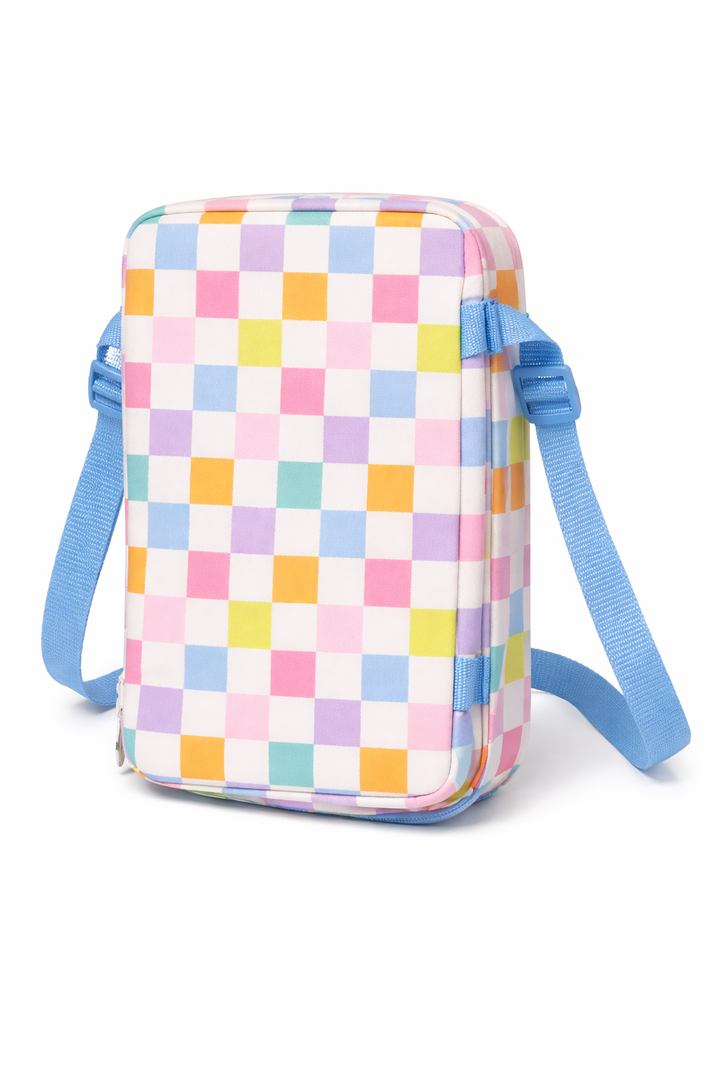 The Mini Cooler Bag, Durable Zipper, Adjustable Shoulder Strap