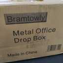 Over the Door Lockable Drop Box, Heavy Duty Metal, No Drilling Required
Secure Combination Lock for Mail, Payments, Documents & Key Returns