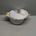 SENSARTE Ceramic Nonstick Stock Pot with Lid, 2.6/4.5/6.6/8.5 QT Soup Pot Casserole Pot, Non-toxic Healthy Pasta Pot, Large Cooking Pot Stew Pot, Induction Compatible, PFOA PFAS PTFE Free, White