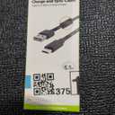 6 1/2 Extended Length Charge and sync Durable Tangle Resistant Braided Cable