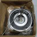 Locking Diesel Fuel Cap,3" Nominal Size,1/4 Turn,Non-Vented,Aluminum Fuel Cap for 96-18 Freightliner Cascadia Columbia