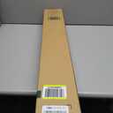 Frameless Shower Door Bottom Seal with Drip Rail for 3/8"(10mm) Glass, Length 27.5"/0.7m, Glass Door Sweep Stop Shower Leaking Clear