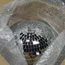 Disco Ball 12-Inch Large Hanging Mirror Ball Disco Ball Decor for Disco Party Decorations, Weddings, Events, Disco Christmas Decor, and Home Celebrations