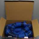 DUMPMAN RV Sewer Hose 20 Ft, Sewer Hose for RV Camper, RV Sewer Hose Kit with Swivel Fitting - Includes 90 Degree Clear View Sewer Adapter, and 2 Storage Caps