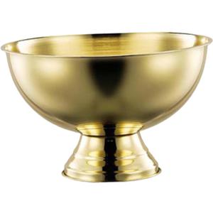 Stainless Steel Ice Bucket Practical Reusable Ice Cube Container Beverage Bin Wine Cooling Bucket for Restaurant Bar Cocktail, Gold, 39cmx18.5cmx25cm