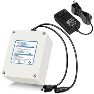 Battery Backup for Solar Fountain Water Pump Backup Battery 4800mah, DC5521 Compatible with FEOXSHAL Solar Fountain Only