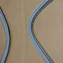 Upgraded 31"×23" W10443316 Freezer Door Gasket Replacement Compatible with Whirlpool Kenmore KitchenAid, W10180623 Refrigerator Gasket Replace W10571961 W10443316N W10571961N fridge Seal - Unbent