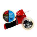 Scotch Heavy Duty Shipping Packing Tape, Clear, Holiday Shipping Supplies, 1.88 in. x 54.6 yd., 2 Tape Rolls with 1 Heavy Duty Dispenser