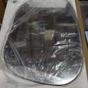 PERFNIQUE Irregular Wall Mirror Asymmetrical Mirror, 27''x19'' Black Mirror for Bathroom Bedroom Living Room Entryway, Decorative Modern Wall Decor, Wall Mounted Mirror (Black, 27''x19'')