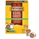 Twinings Decaffeinated Earl Grey Black Bergamot Tea K-Cups 24 CT (1 Pack) | Classic Black Tea, Light & Citrusy, Without the Caffeine, 24 Keurig K-Cup Pods for Single Serve Brewers, Enjoy Hot or Iced (EXP 02/16/29)