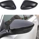 Side Mirror Cover Exterior Rearview Mirror Guard Trim for 10th 11th Gen Honda Accord 2018 2019 2020 2021 2022 2023 2024 2025 2026, Glossy Black, 2 pcs
