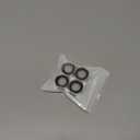 Bathroom Sink Aerator,2.2 GPM Faucet Aerator, Made of Solid Brass and Stainless Steel,55/64 Inch Female Thread Faucet Replacement with Gasket,For Kitchen and Bathroom,4PCS(Silver)